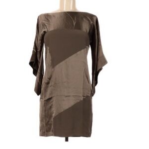 Na•Be 100% silk kimono sleeve mini dress 6